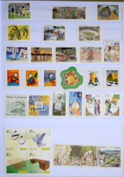 Colecao Anual de Selos do Brasil 2005