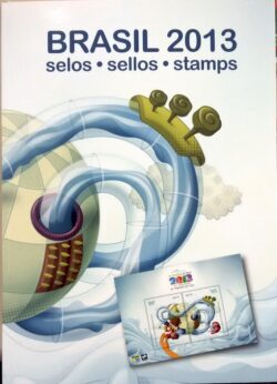 Colecao Anual de Selos do Brasil 2013