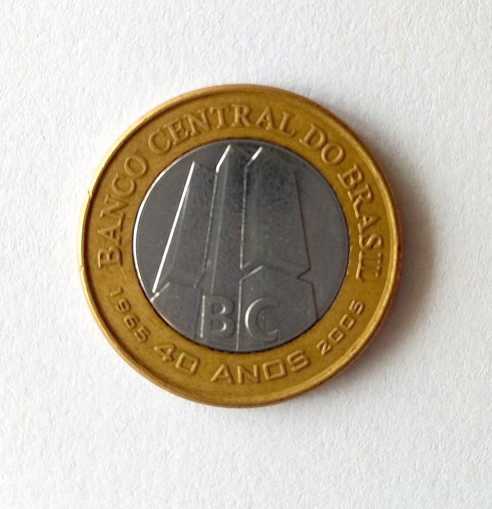 Moeda De 1 Real 40 Anos Banco Central Preço