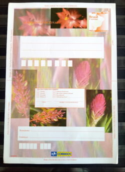 Cod 0008 AEROGRAMA NACIONAL FLORES Flora