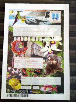 Cod 0038 AEROGRAMA NACIONAL REGIÃO SUDESTE