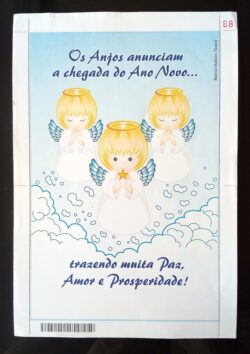 Cod 0045 AEROGRAMA ANO NOVO ANJOS