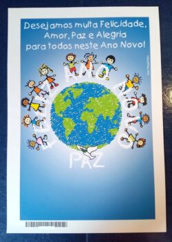 Cod 0047 AEROGRAMA ANO NOVO 2003 PLANETA TERRA PAZ