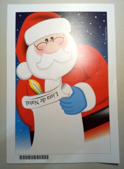 Cod 0048 AEROGRAMA LISTA DE NATAL 2003