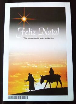 Cod 0068 AEROGRAMA NATAL 2007 IDA a BELÉM