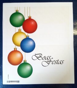 Cod 0075 AEROGRAMA NATAL 2009 BOLAS