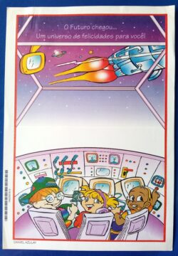 Cod 0092 AEROGRAMA ANIVERSARIO ESPAÇONAVE