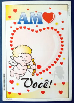 Cod 0105 AEROGRAMA NAMORADO ANJINHO