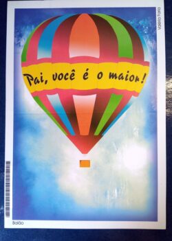 Cod 0108 AEROGRAMA PAI BALAO Aviacao