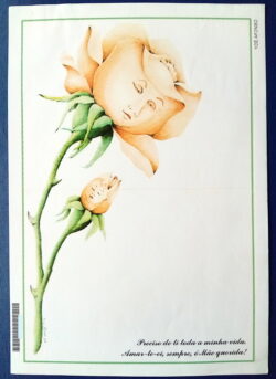 Cod 0113 AEROGRAMA MÃE 2002 PRECISO DE TI TODA MINHA VIDA