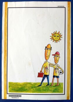 Cod 0114 AEROGRAMA PAI E FILHO