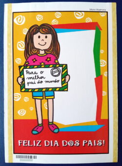 Cod 0116 AEROGRAMA PAI 2002 PARA O MELHOR PAI DO MUNDO