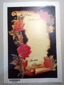 Cod 0119 AEROGRAMA NAMORADO PARA O MEU AMOR 2002