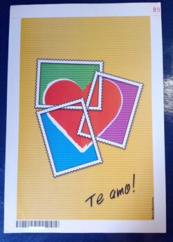 Cod 0139 AEROGRAMA NAMORADO 2005 TE AMO