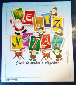 Cod 0146 AEROGRAMA DE NATAL 2011 DUENDE DO PAPAI NOEL