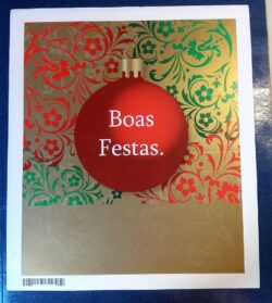 Cod 0149 AEROGRAMA DE NATAL 2011 BOAS FESTAS