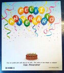 Cod 0153 AEROGRAMA FELIZ ANIVERSARIO 2012