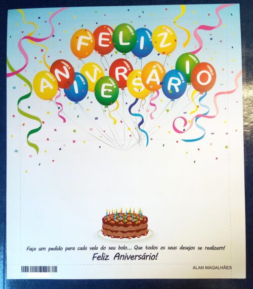 Cod 0153 AEROGRAMA FELIZ ANIVERSARIO 2012