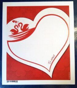 Cod 0154 AEROGRAMA NAMORADO 2012 CISNE