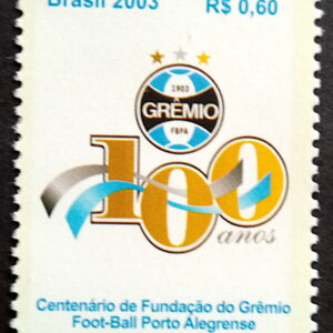 C 2542 Selo Despersonalizado Gremio Futebol 2003