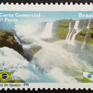 C 2996 Selo Despersonalizado Cataratas do Iguacu Parana Turismo 2010