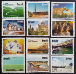 C 3113 Selo Despersonalizado Piaui Turismo 2011 Serie Completa