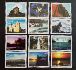 C 2802 Selo Despersonalizado Tocantins 2009 Serie Completa