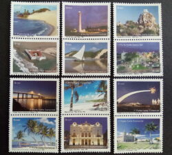 C 2835 Selo Despersonalizado Rio Grande Do Norte RN 2009 Serie Completa