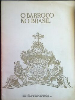 Edital 1973 173 O Barroco no Brasil Sem Selo CBC SP