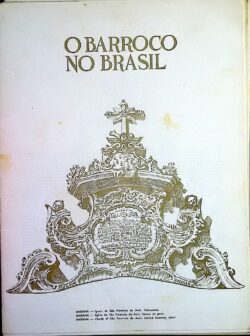 Edital 1973 173 O Barroco no Brasil Sem Selo CPD Araraquara