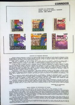 Edital 1973 55 Série Ciências Com Selo