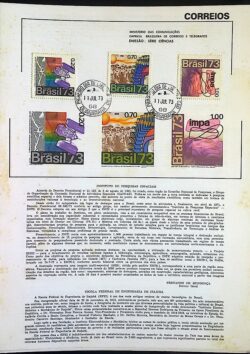 Edital 1973 55 Serie Ciencias Com Selo CPD Guanabara