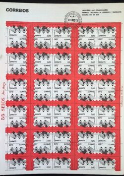 Edital 1973 73 Dia do Selo Sem Selo CPD Guanabara