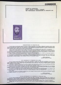 Edital 1973 74 Gonçalves Dias Sem Selo