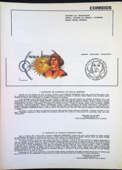Edital 1973 77 Nicolau Copérnico Ciência Sem Selo