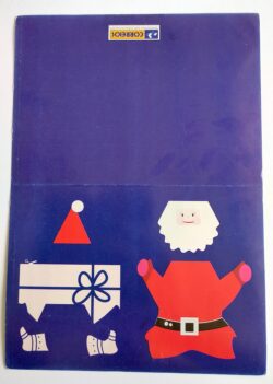 Cartão de Natal dos Correios Recorte e Monte Você Mesmo ÚLTIMO