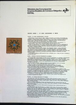 Edital 1974 04 Construindo o Brasil Sem Selo