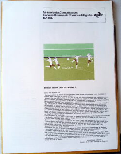 Edital 1974 09 Copa Do Mundo Com Selo CBC MG Interno