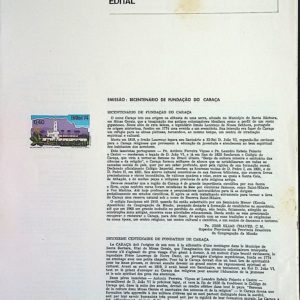 Edital 1974 10 Fundação Caraca Sem Selo