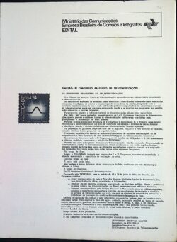 Edital 1974 11 Telecomunicações Sem Selo