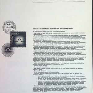 Edital 1974 11 Telecomunicações Sem Selo CPD e CBC SP