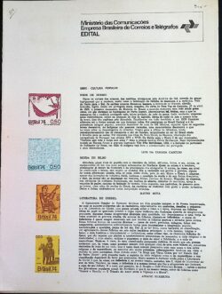 Edital 1974 20 Cultura Popular Com Selo Interno CPD SP