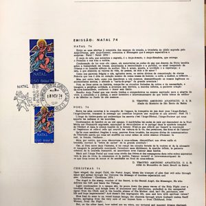Edital 1974 24 Natal Religião Com Selo CPD e CBC SP