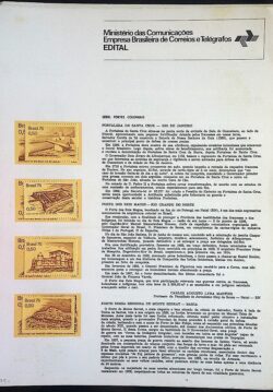 Edital 1975 03 Fortes Coloniais Militar Com Selo