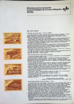 Edital 1975 03 Fortes Coloniais Militar Sem Selo