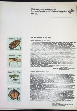 Edital 1975 05 Peixes Agua Doce Sem Selo