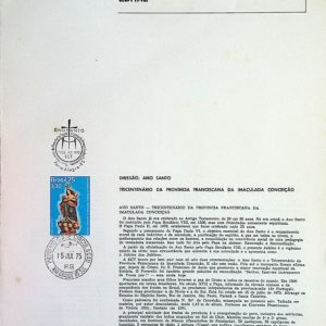 Edital 1975 10 Franciscana Imaculada Conceicao Sem Selo CPD e CBC RS
