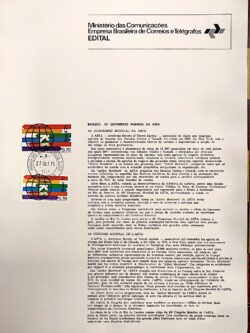 Edital 1975 17 Mundial ASTA Com Selo CPD SP