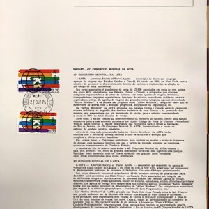 Edital 1975 17 Mundial ASTA Com Selo CPD SP