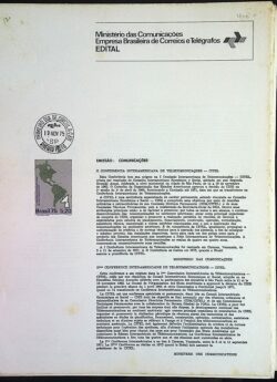 Edital 1975 19 Comunicacao CITEL Sem Selo CPD Ribeirão Preto